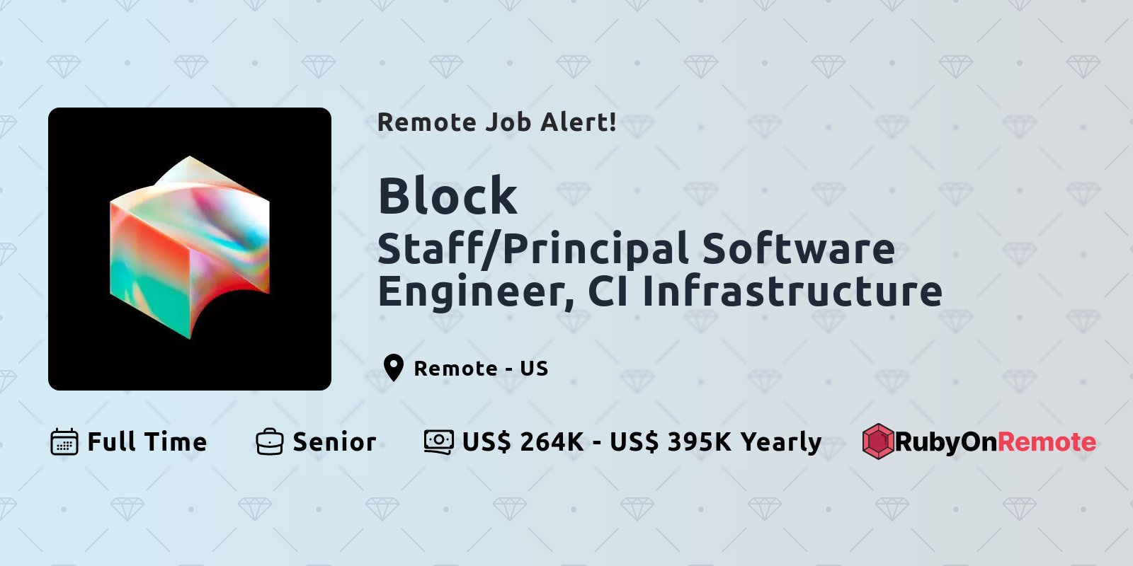 RubyOnRemote's tweet card. Find curated remote ruby jobs in one place. Join the remote work force.