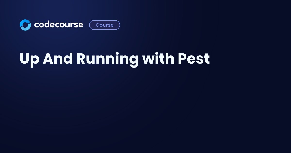 alexdotgs's tweet card. Pest is a PHP testing framework that brings beautifully simple syntax to your tests, without...