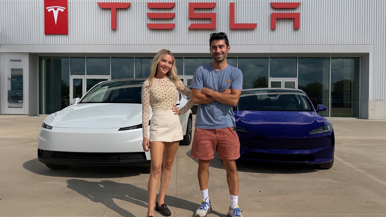 ItsKimJava's tweet card. We Drove Tesla’s 'Cheap' $40,000 Cars - We Need to Talk