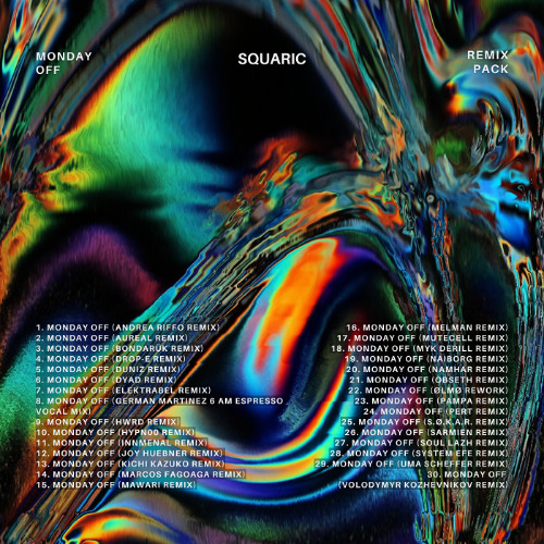 diffusereality's tweet card. 493# PREMIERE: Squaric - Monday Off (Aureal Remix) [Diffuse Reality]