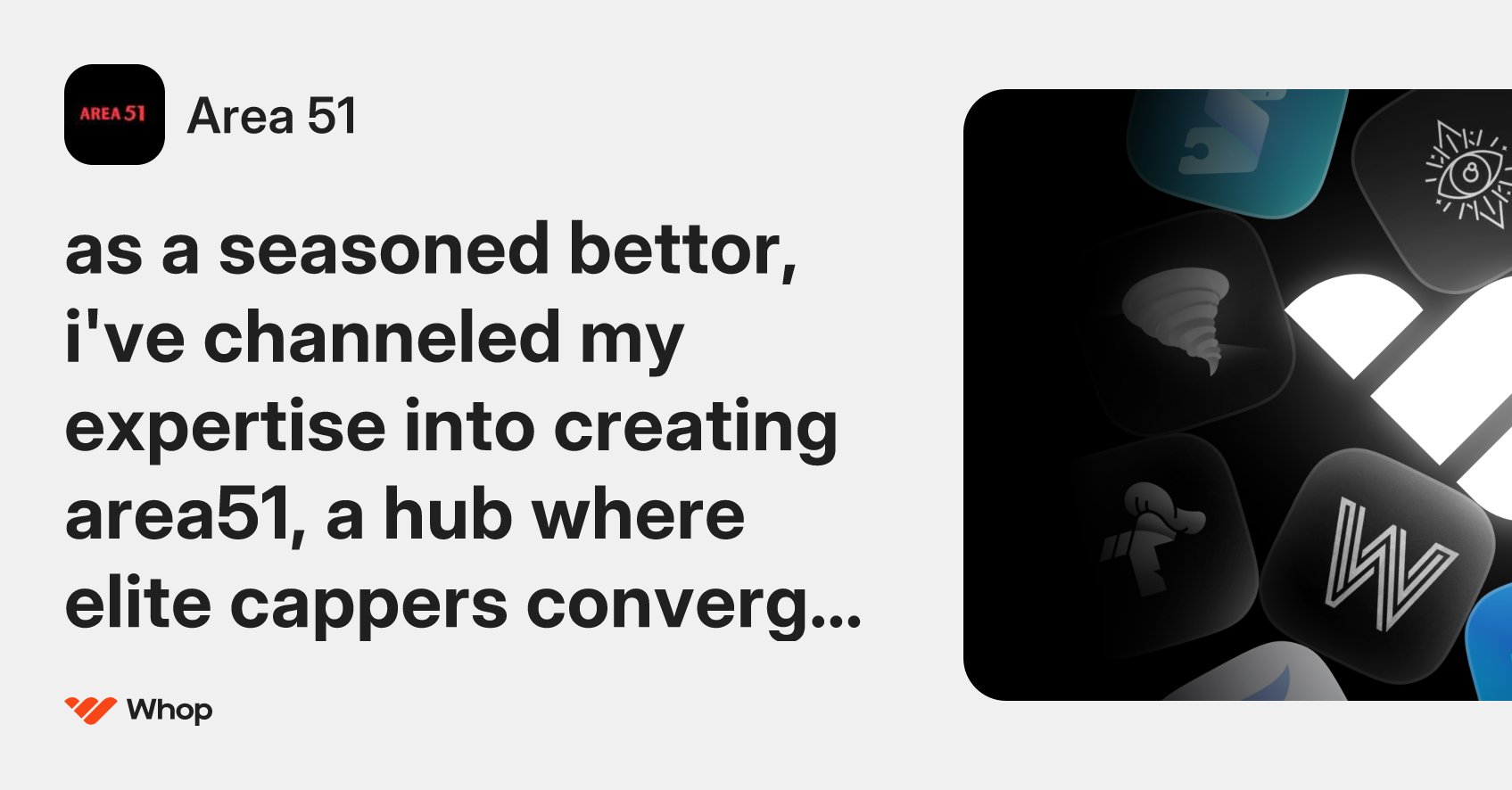anonymousdfs's tweet card. as a seasoned bettor, i've channeled my expertise into creating area51, a hub where elite cappers converge to provide unparalleled winning picks and strategies.