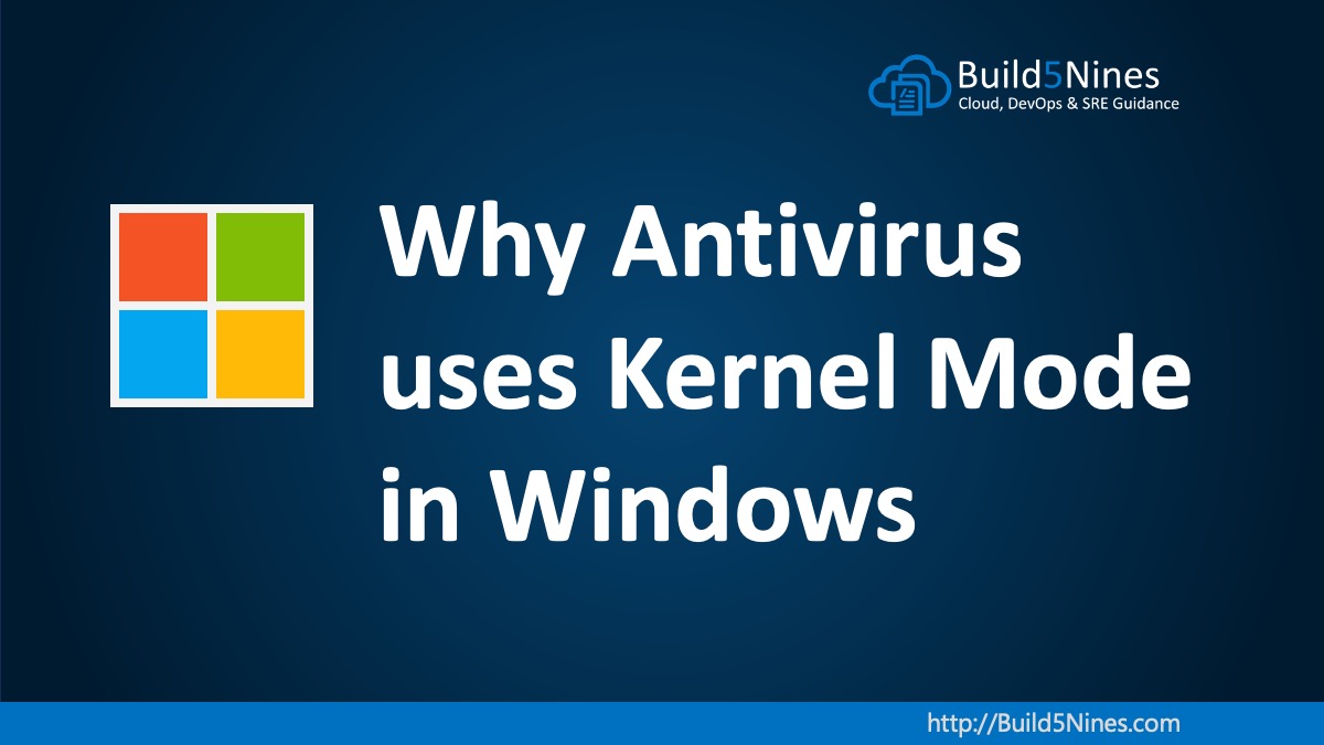 Build5Nines's tweet card. The recent CrowdStrike bug that took out 1% of Windows machines (approx. 8.5 million PCs) globally, the question of why Antivirus apps use Kernel Mode has