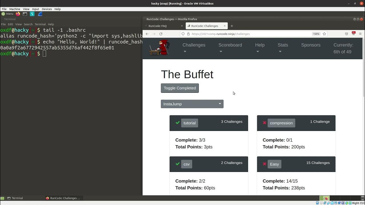 0xdf_'s tweet card. Intro to RunCode and RRR_GGG_BBB_checking [RunCode 2021]