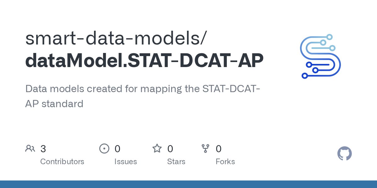 SmartDataModels's tweet card. Data models created for mapping the STAT-DCAT-AP standard - smart-data-models/dataModel.STAT-DCAT-AP