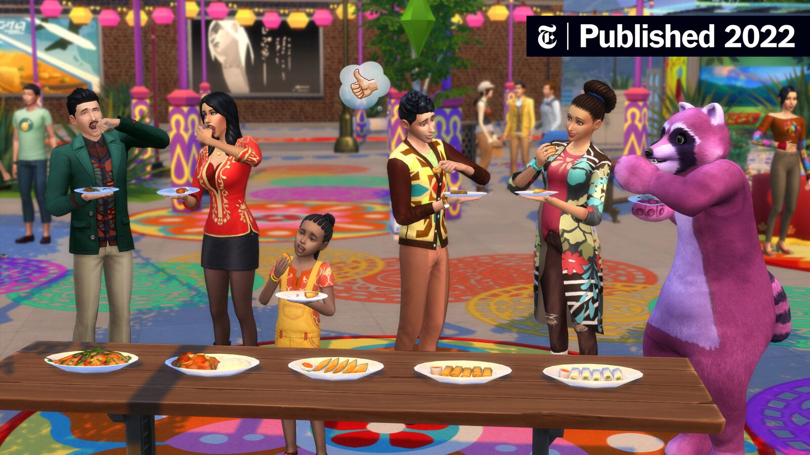 ProperModPod's tweet card. The 22-year-old life-simulation video game has evolved into a world where players can farm, forage, cook and learn about the many ways people experience food.