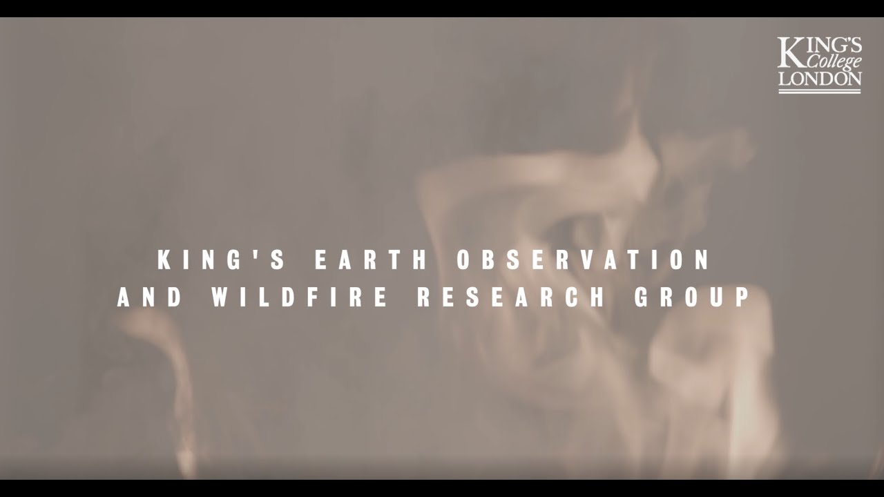 KingsJobs's tweet card. Introduction to King's Earth Observation & Wildfire Research Group