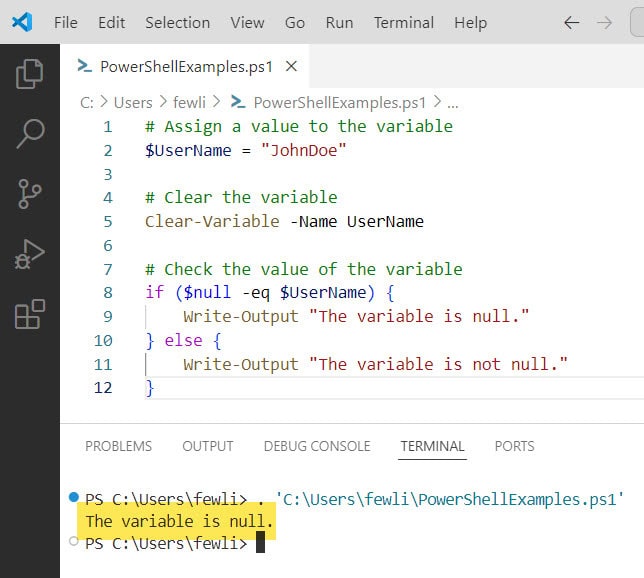 PowerShellFAQs's tweet card. Learn how to reset variables in PowerShell using the Clear-Variable cmdlet, using Set the Variable to $null, etc. with examples.
