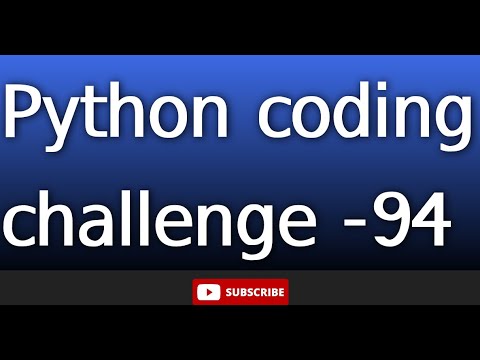 chaitupython's tweet card. python coding challenge-94