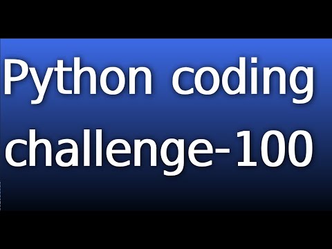 chaitupython's tweet card. python coding challenge-100