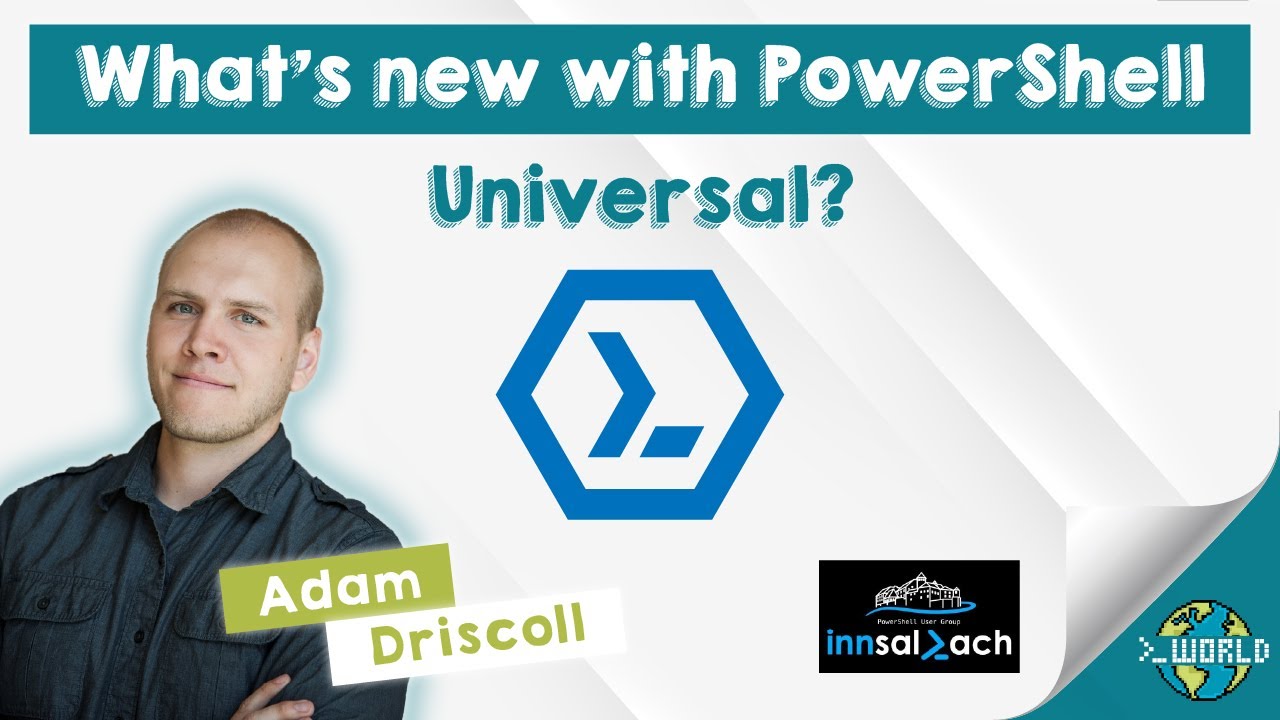SynEdgy's tweet card. What's new with PowerShell Universal - Adam Driscoll
