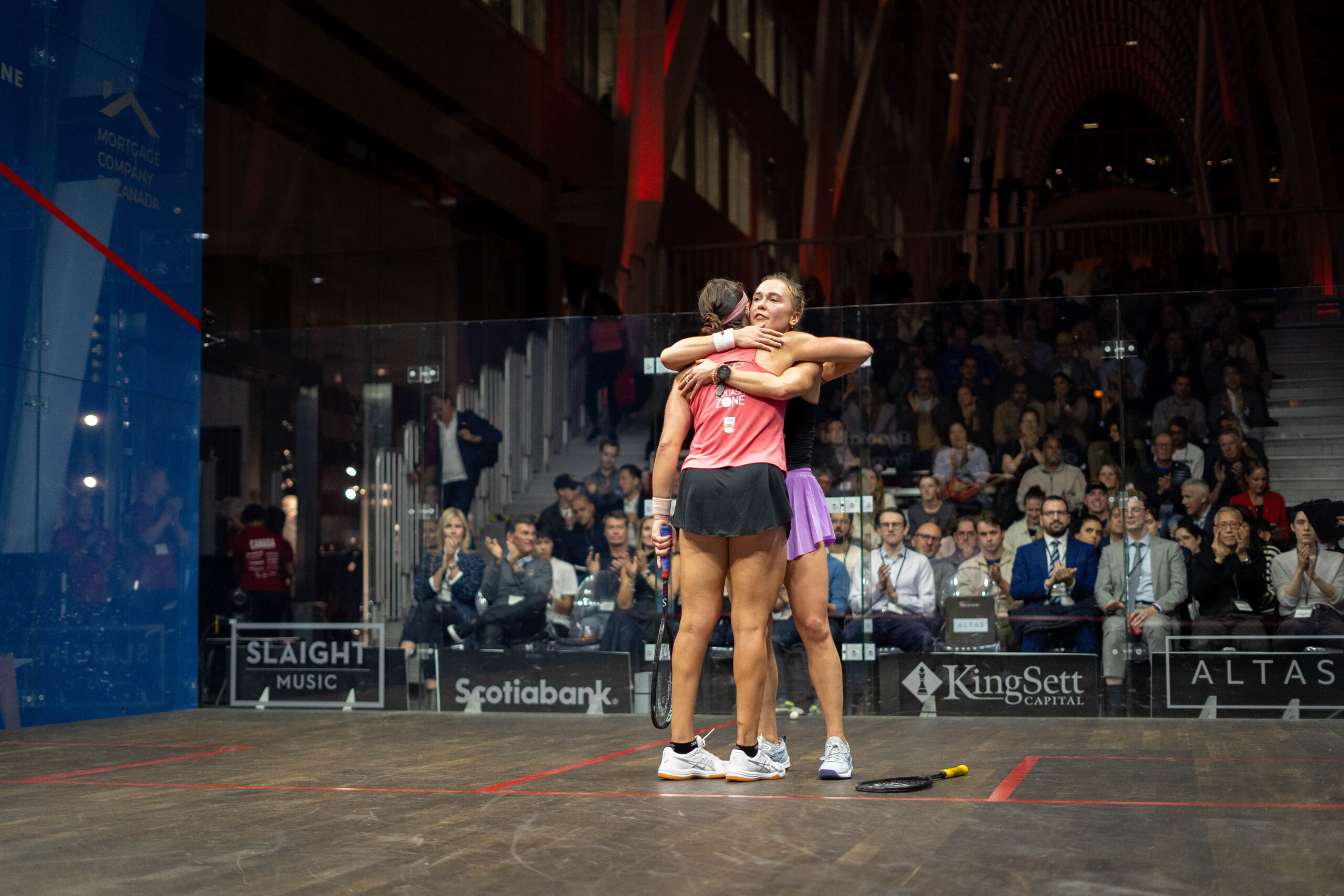 PSASquashTour's tweet card. The Canadian Women's Open 2025 - a PSA Squash Tour Silver event - gets underway tomorrow from Toronto, Canada.