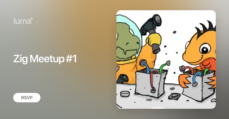 tusharisanerd's tweet card. Join us for the very first Zig meetup in Bangalore. Zig is an up-and-coming systems programming language. We'll discuss its design, relevance, and systems…