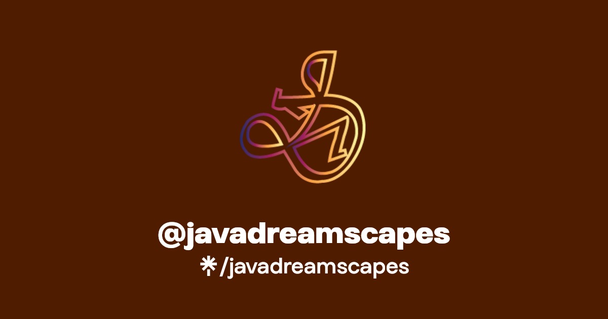 JavaDreamscapes's tweet card. Certified Digital Artist and Graphic Designer.