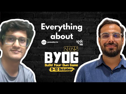gamedev_india's tweet card. Everything you need to know about BYOG 2025