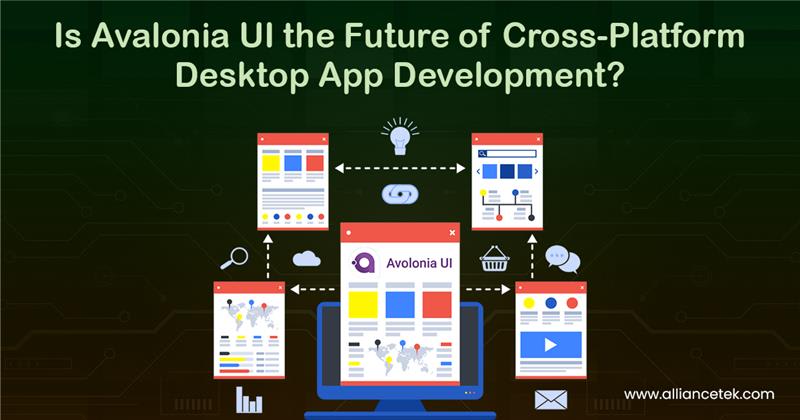 AllianceTekInc's tweet card. Exploring the features, benefits, and potential of Avalonia UI for building modern cross-platform applications.