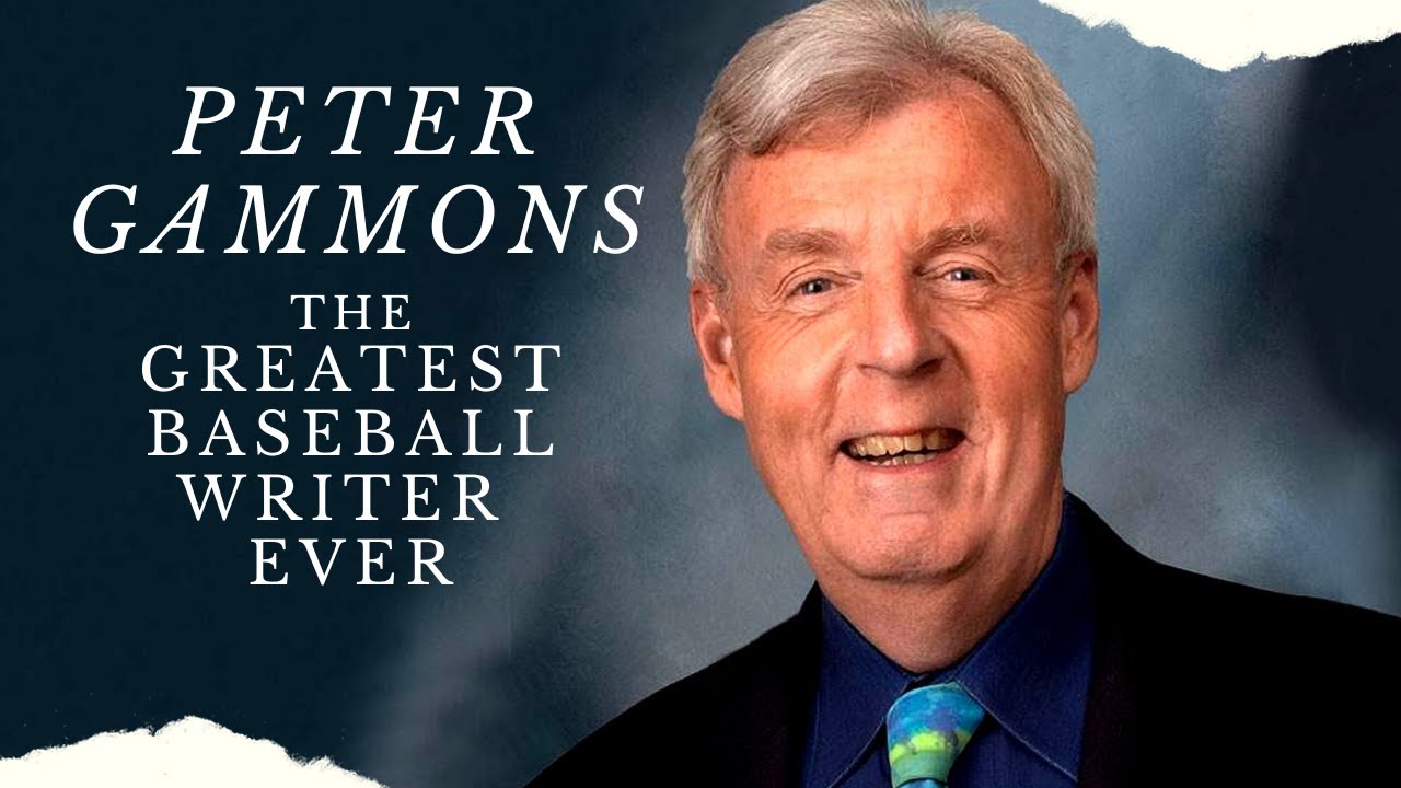 jtkantor's tweet card. Peter Gammons is the greatest baseball writer ever as explained by...
