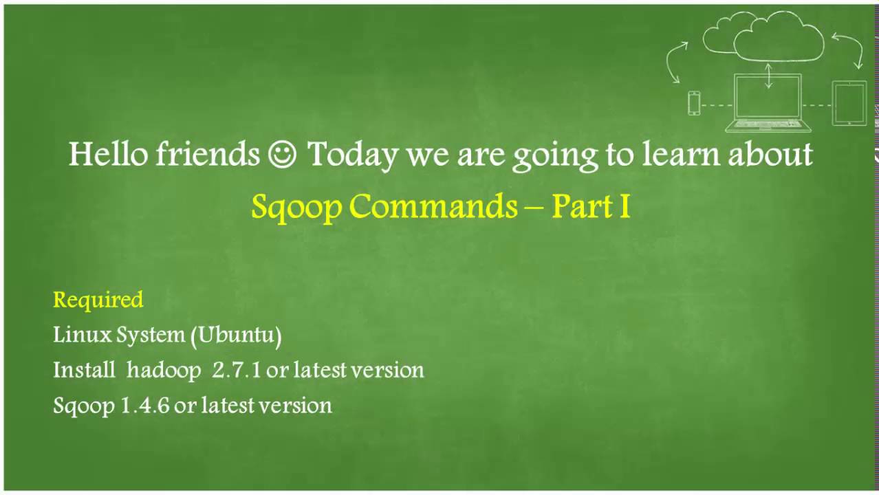 CodeComplete's tweet card. Sqoop commands - Part I