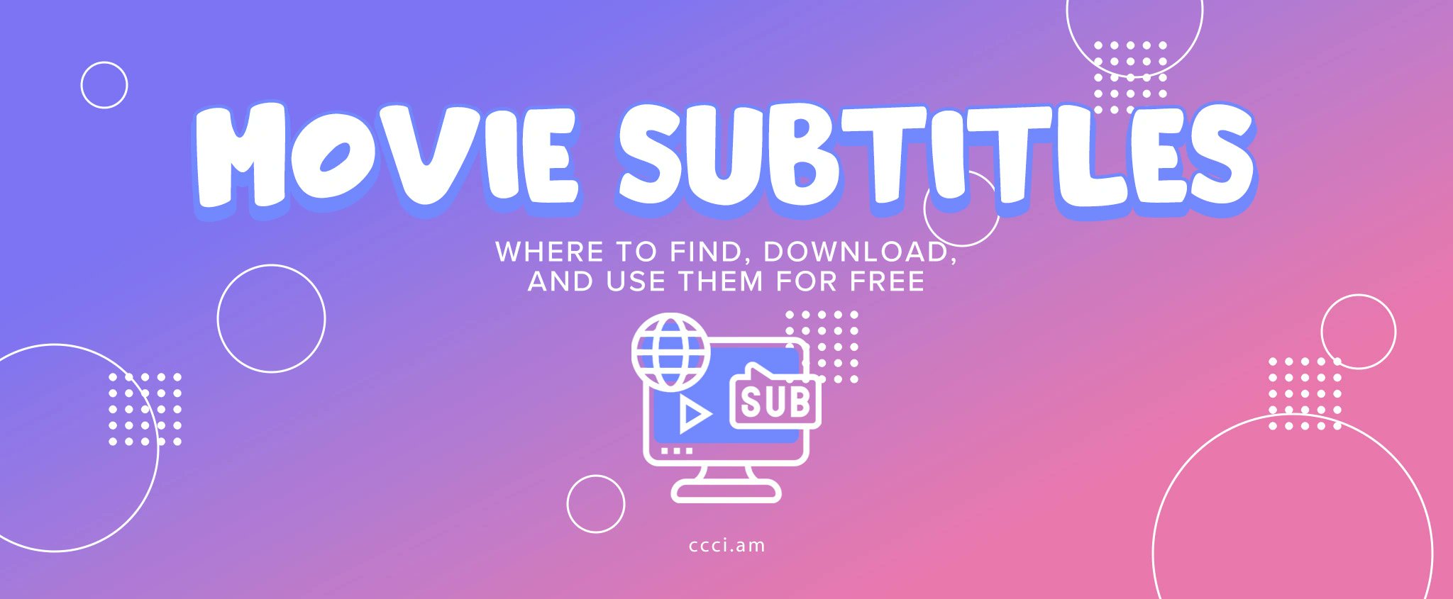 Hello_CCCIntl's tweet card. Key Takeaways This guide is for filmmakers, media localization specialists, and movie fans who want to make the most out of movie subtitles. Learn where to find and download movie subtitles safely,...