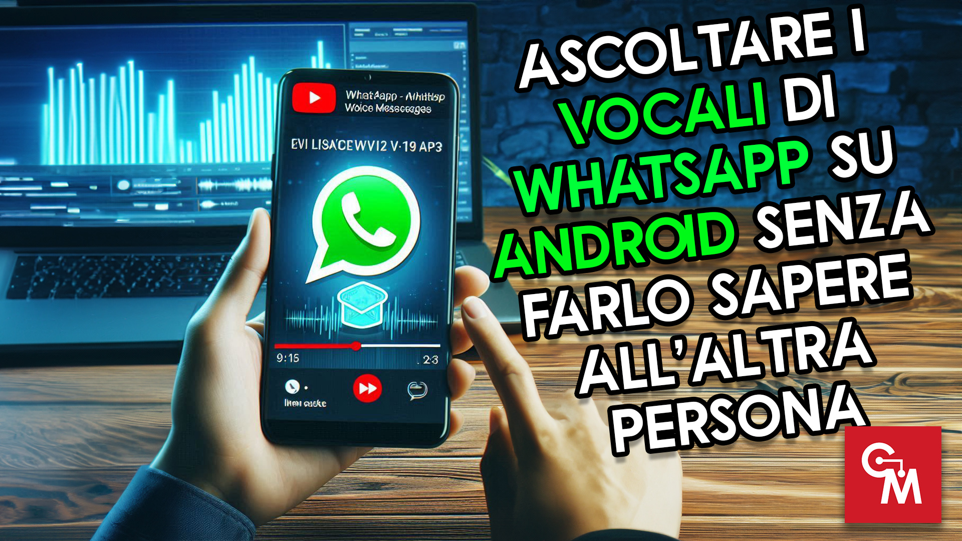 ClaudiomasciC's tweet card. Ascoltare i messaggi vocali di WhatsApp su Android senza che l'altra persona lo sappia: Ascoltare i messaggi vocali ricevuti su Whatsapp senza aprire