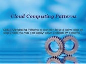 Paulwal101's tweet card. Cloud computing patterns
