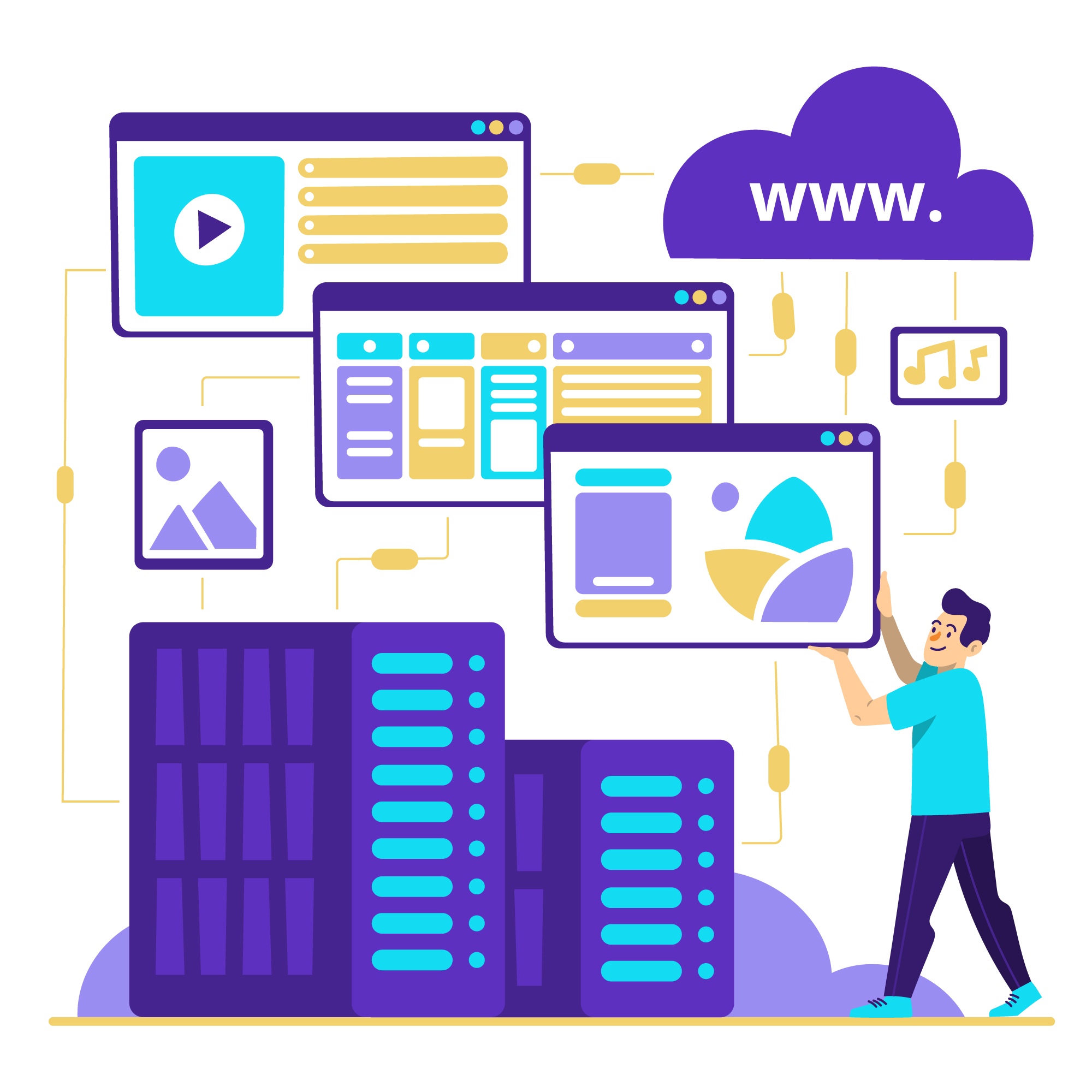i2tutorials's tweet card. The domain name system (DNS) is one of the most important components of the Internet infrastructure.