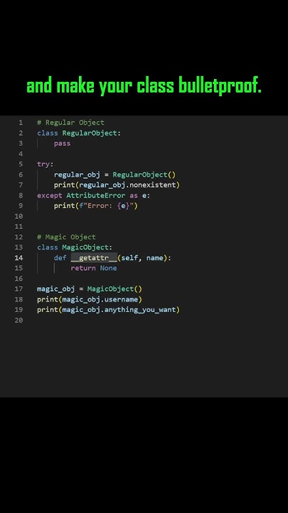 DevAsService's tweet card. The Python Class That Never Raises AttributeError #Python #PythonTips...