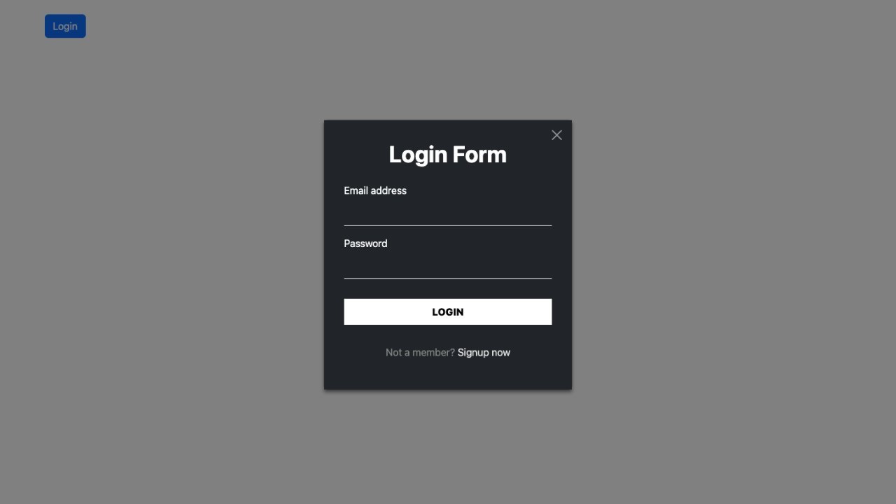 CodingYaar's tweet card. Popup Login Form Bootstrap | Bootstrap Modal Form