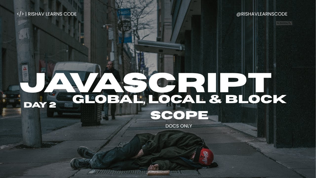 Rishavk62635415's tweet card. 🔍 Understanding Scope in JS — Global vs Local vs Block | JS From...