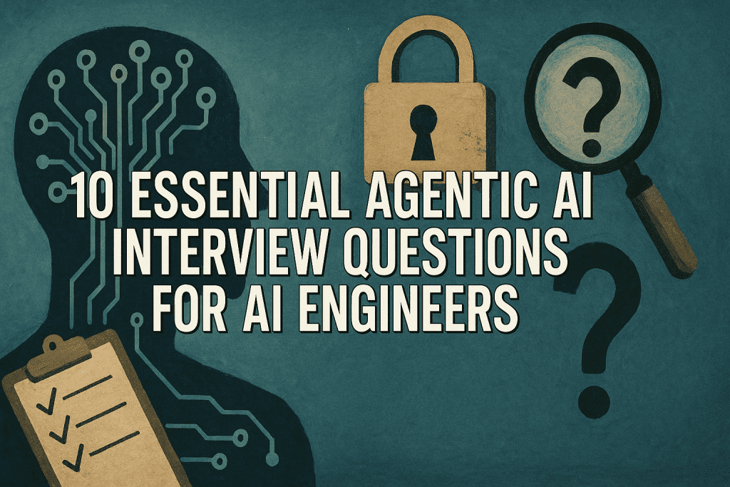 kdnuggets's tweet card. A concise set of questions to evaluate an AI engineer's understanding of agentic systems using LLMs, tools, and autonomous workflows.