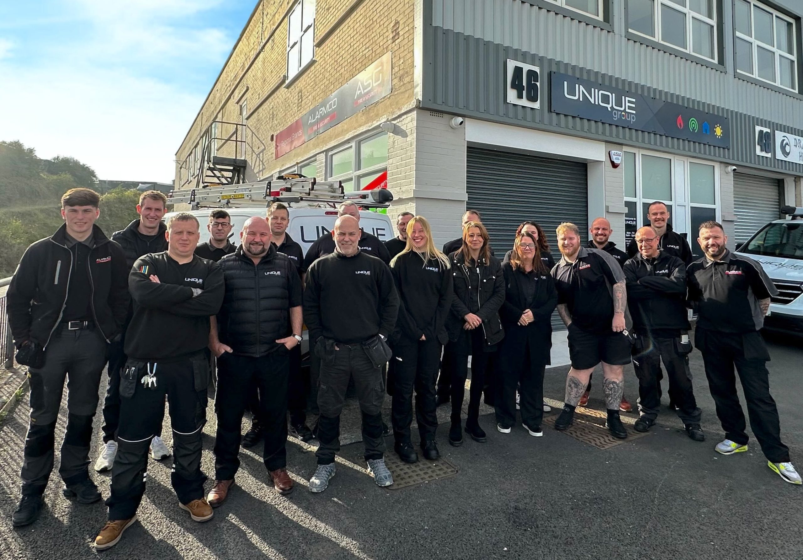 DevonBizBlog's tweet card. If you're looking for fire and security solutions in Plymouth, Unique Fire and Security has a new facility in the UK's Ocean city.