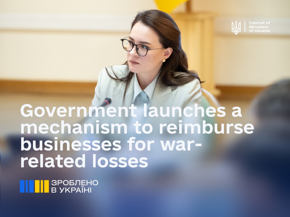 exit266's tweet card. The Government is launching a war risk compensation mechanism for businesses
