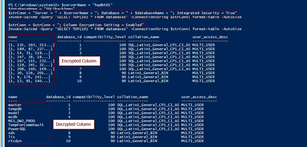 SQLMika's tweet card. The Always Encrypted feature was available on the Enterprise and Developer editions of SQL Server 2016 and has the ability to encrypt data.