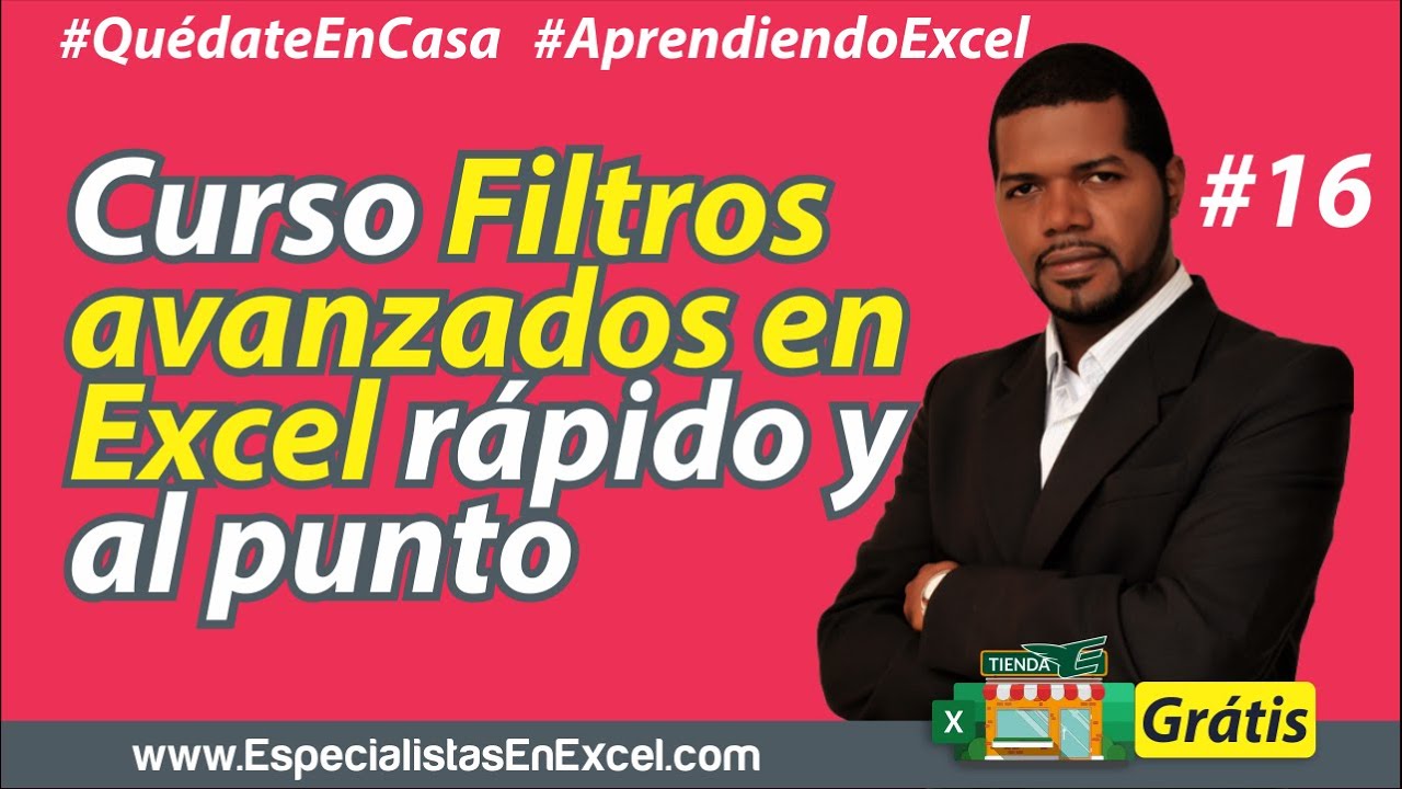 ee_excel's tweet card. #16 - 🎯Curso para crear un filtro avanzado en una Base de Datos en...