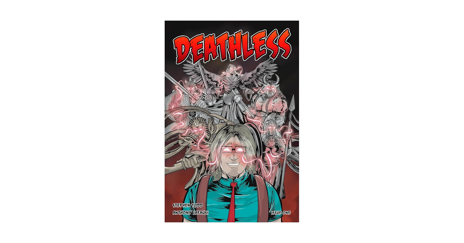 WeHaveIssuespod's tweet card. Deathless Issue 1