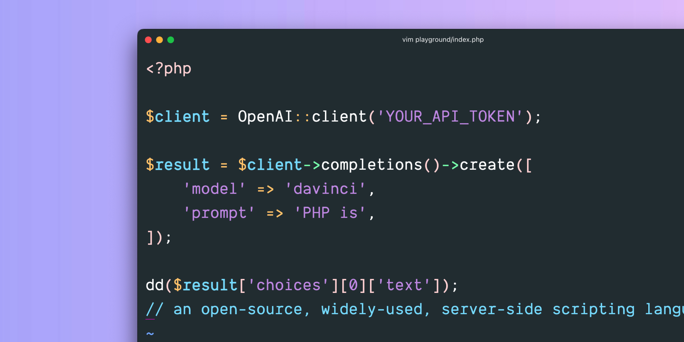laravelnews's tweet card. OpenAI PHP for Laravel is a supercharged PHP API client that allows you to interact with OpenAI API.