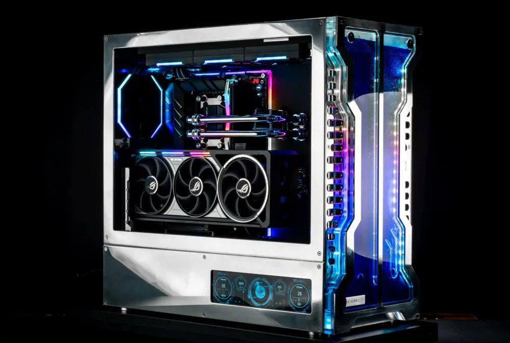 thinkcomps's tweet card. This week for Case Mod Friday we have the Aluminum build from Snef Computer Design! He has created an all aluminum chassis (except the motherboard tray) and it looks absolutely amazing! What do you...
