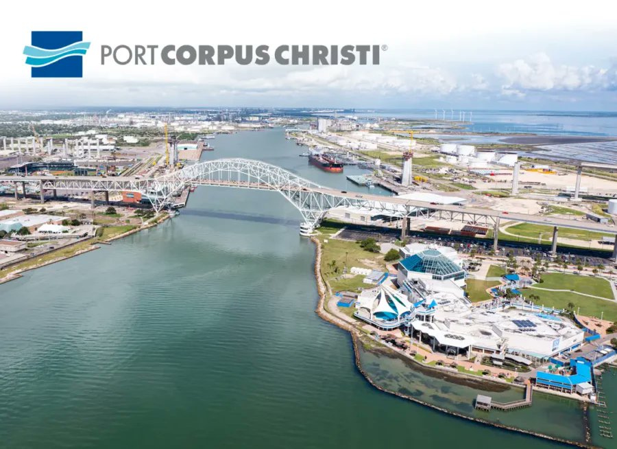 ForgeFX's tweet card. How the Port of Corpus Christi has built a Digital Twin that utilizes real-time data to enhance port safety and operations | XR Insight from Auganix.org