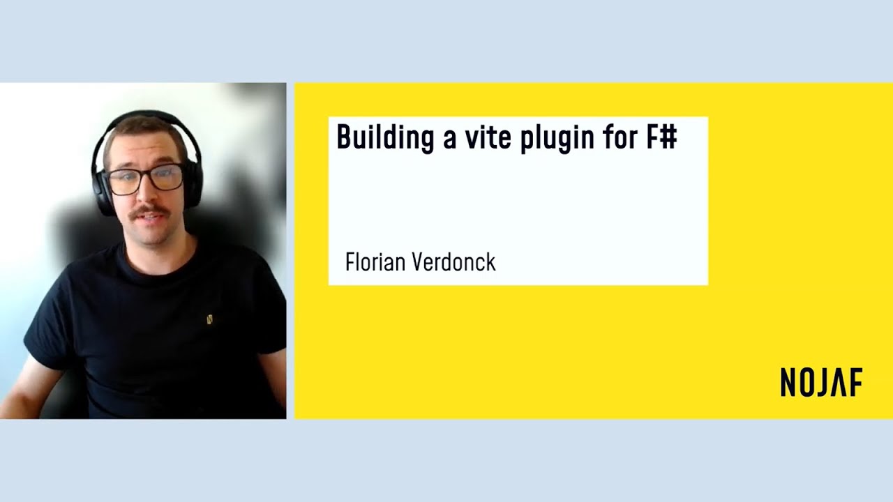 jkone27's tweet card. Building a Vite plugin for F# by Florian Verdonck