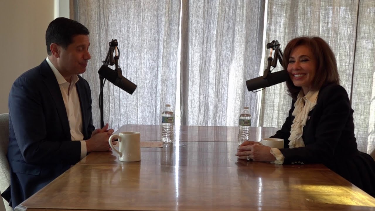 ContrailsShow's tweet card. 1 - JP chats with Judge Jeanine Pirro (Full Interview)