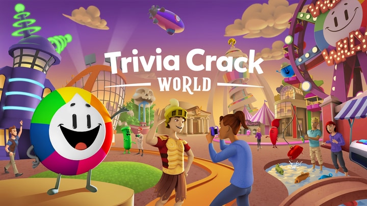 MetaQuestVR's tweet card. FREE FOR LIMITED TIME!!! Welcome to Trivia Crack World, the first immersive trivia experience on Meta Quest! Join Willy and his friends, experts in various knowledge areas. Explore the park, compete...