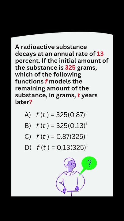 MathProblemz's tweet card. ☢️ How Fast Does It Disappear? The Math of Radioactive Decay!