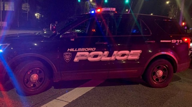 KOINNews's tweet card. Hillsboro police are seeking information on an incident where a woman can be seen on a doorbell camera crying for help before being carried away by a man.