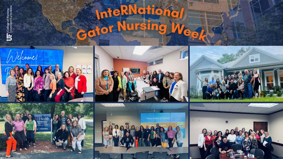 jmstacciarini's tweet card. Like the season itself, spring collaborations were in full bloom at the UF College of Nursing, thanks to the latest cohort of visitors from Brazil during InteRNational Gator Nursing Week. During a...