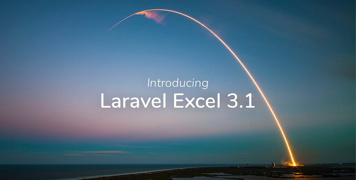 LaravelLinks's tweet card. Laravel Excel 3.0 was released a while ago and completely redesigned exports. Our next target was to do the same to imports…