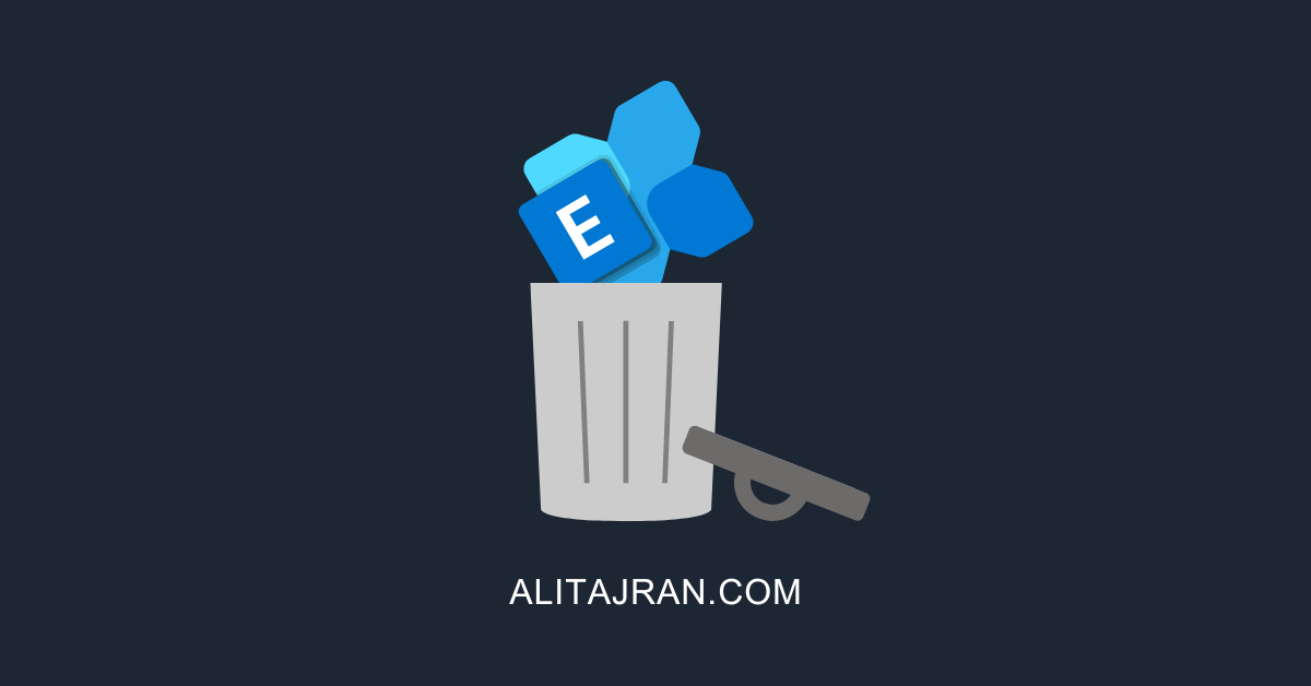alitajran's tweet card. Learn how to remove the last Exchange Hybrid Server in the organization after migrating all mailboxes to Exchange Online (Microsoft 365).