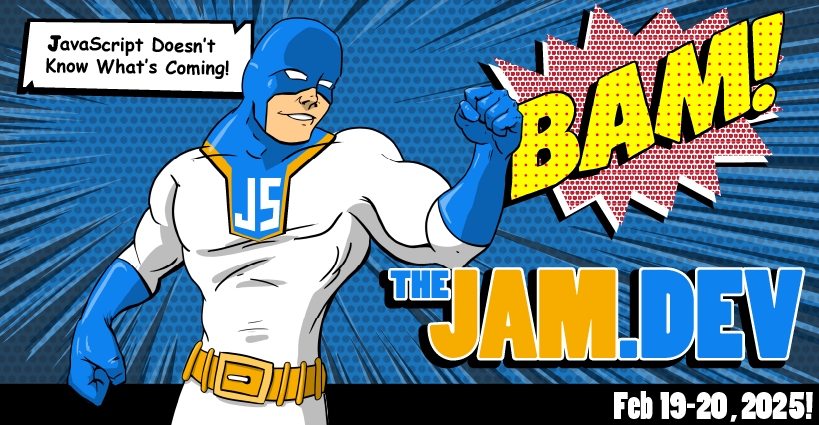 JAMstackSeattle's tweet card. TheJam.dev is a 2-day virtual conference focused on building modern web applications using full stack JavaScript, static site generators, serverless and more.