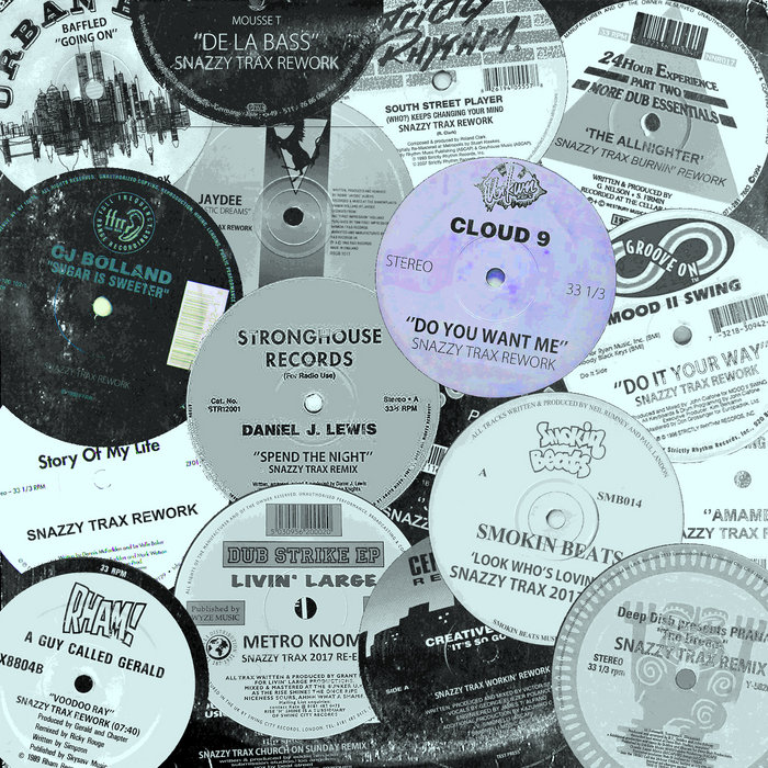 djstevieb's tweet card. 90's GARAGE REWORKS, by VARIOUS ARTIST