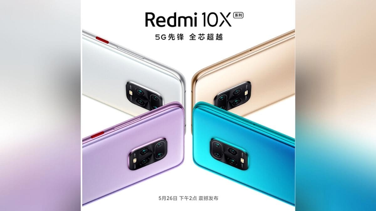 TechGadgetBlog's tweet card. Redmi 10X is said to be offered in 4G and 5G options.