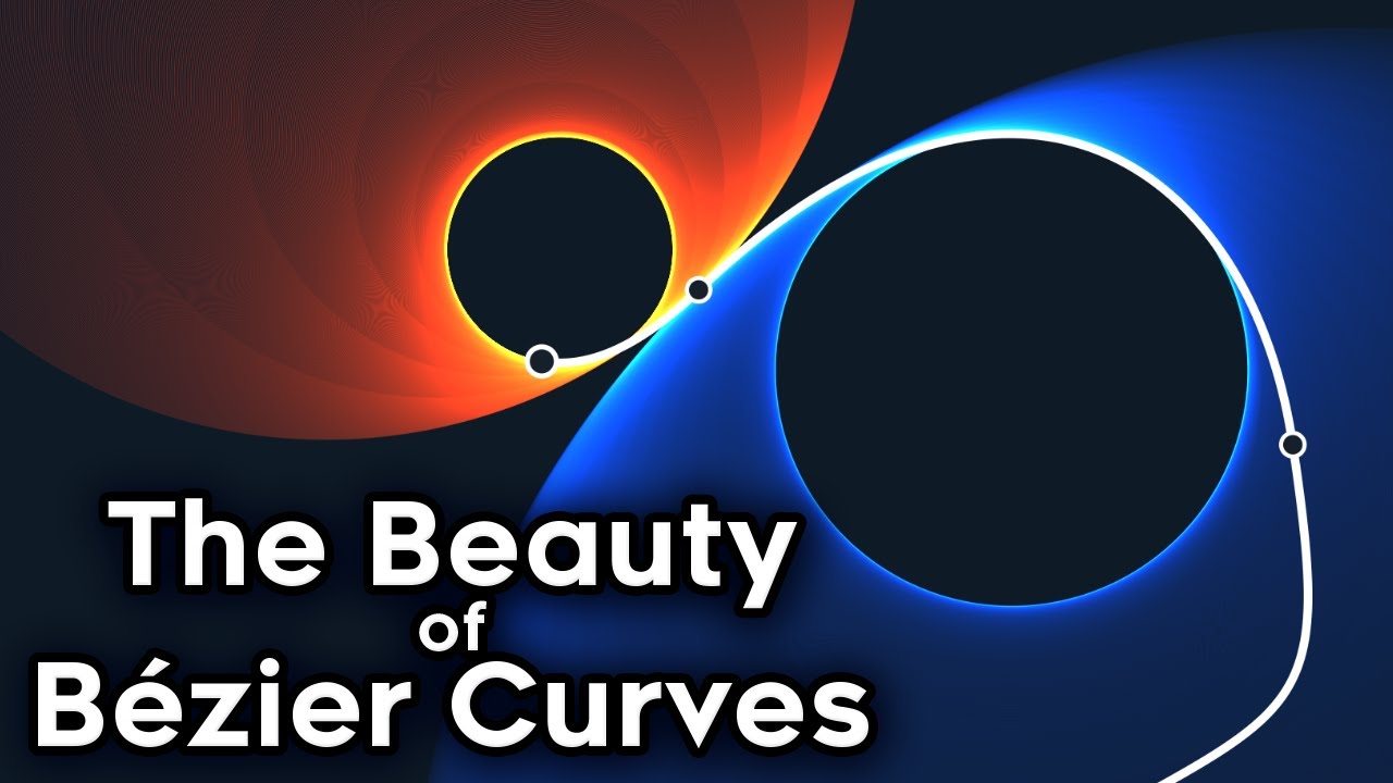 FreyaHolmer's tweet card. The Beauty of Bézier Curves