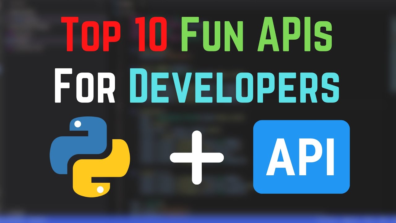 allabout_python's tweet card. Top 10 Fun APIs To Create Projects As A Developers